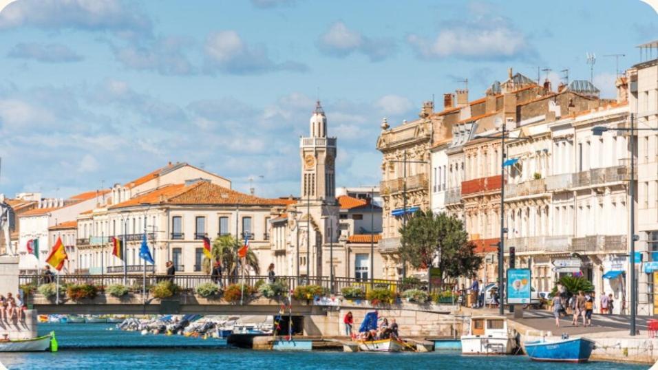 Jolie Studio Proche Du Centre Ville Sete Luaran gambar